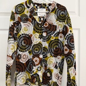 Vera Bradley Multicolor Patterned Top